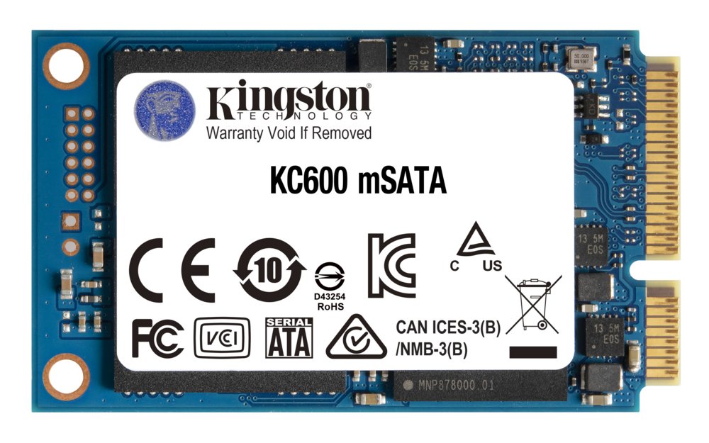 Kingston Technology KC600 mSATA 512 GB SATA III 3D TLC – 0