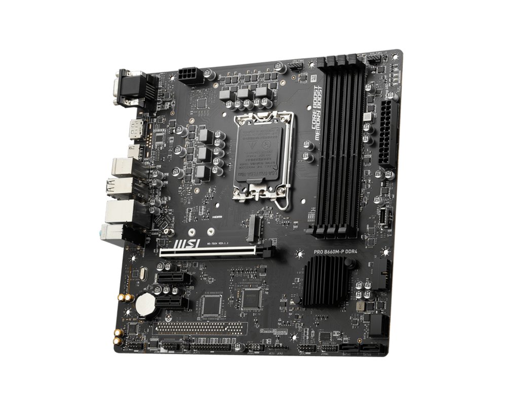 MSI PRO B660M-P DDR4 moederbord Intel B660 LGA 1700 micro ATX – 3