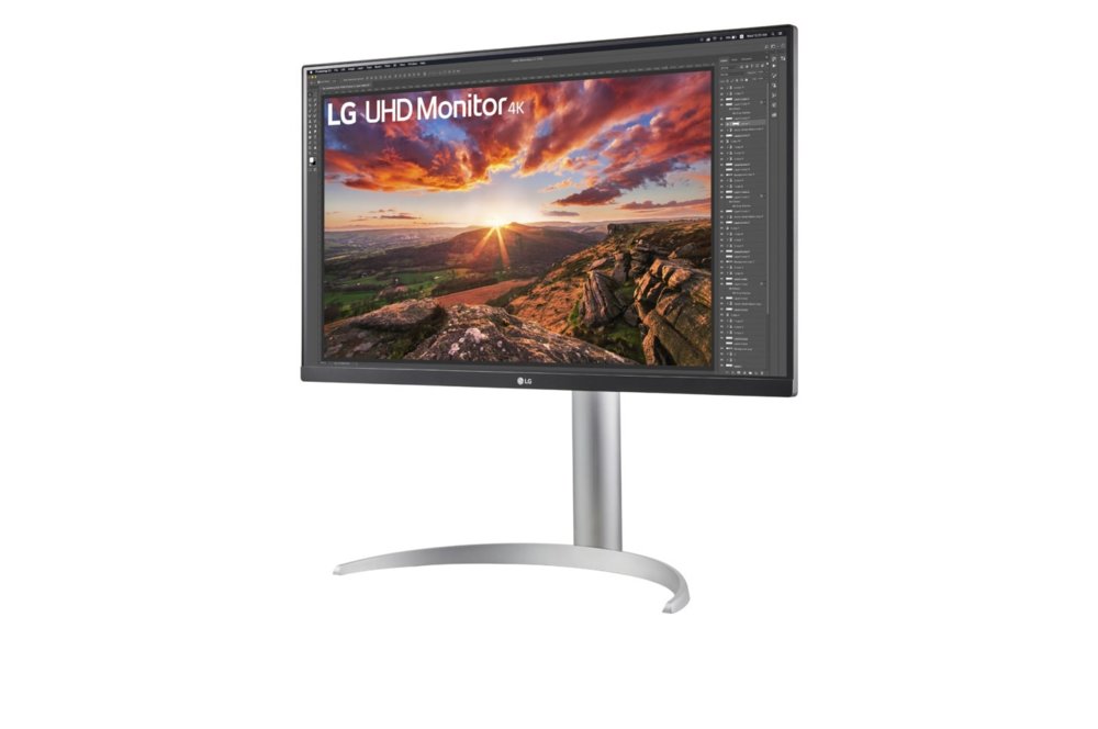 LG 27UP85NP-W computer monitor 68,6 cm (27″) 3840 x 2160 Pixels 4K Ultra HD LED Zilver – 1