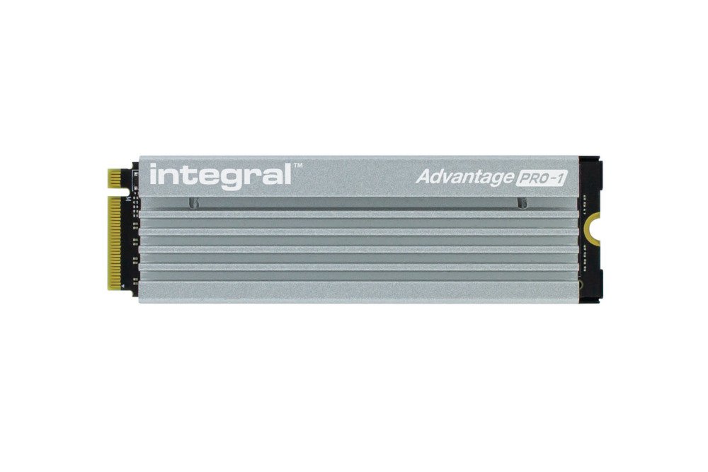 Integral 1 TB (1000 GB) ADVANTAGE PRO-1 M.2 2280 PCIE GEN4 NVME SSD WITH HEATSINK PCI Express 4.0 TLC – 0