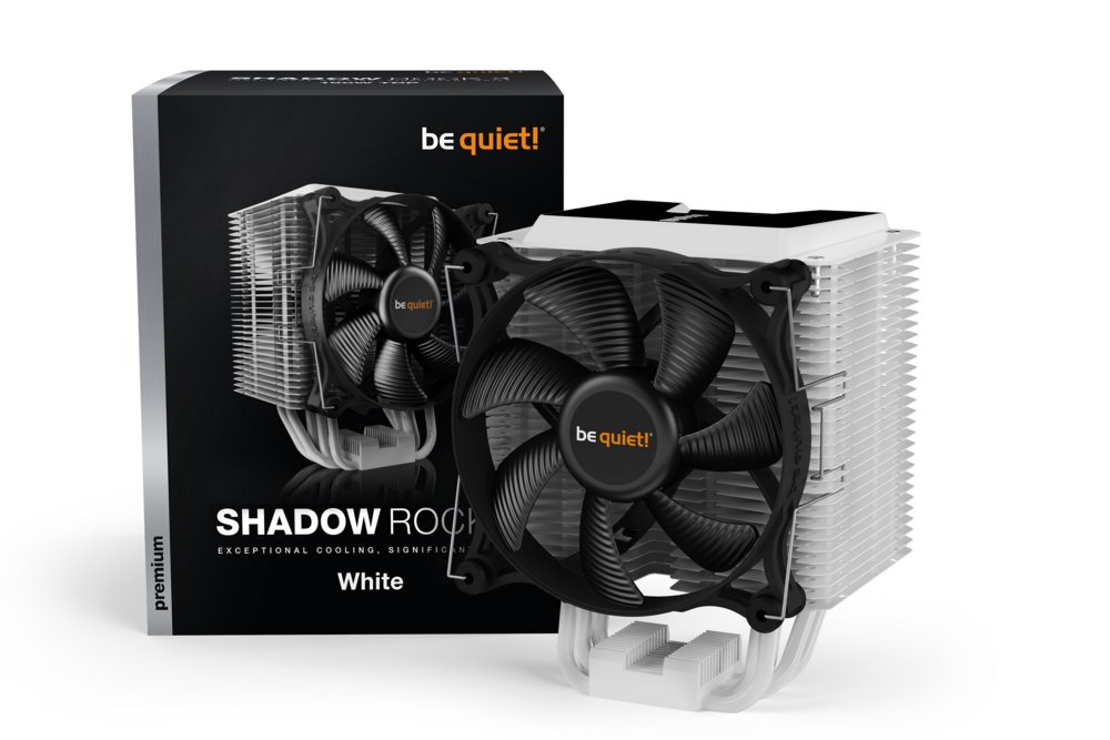be quiet! Shadow Rock 3 White Processor Koeler 12 cm Wit 1 stuk(s) – 5
