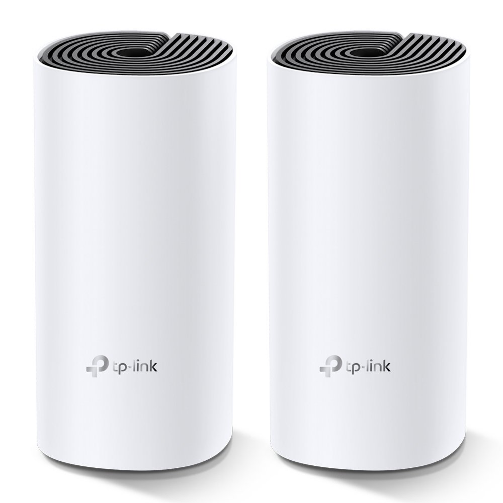 TP-LINK Deco M4(2-pack) Dual-band (2.4 GHz / 5 GHz) Wi-Fi 5 (802.11ac) Wit Intern – 0