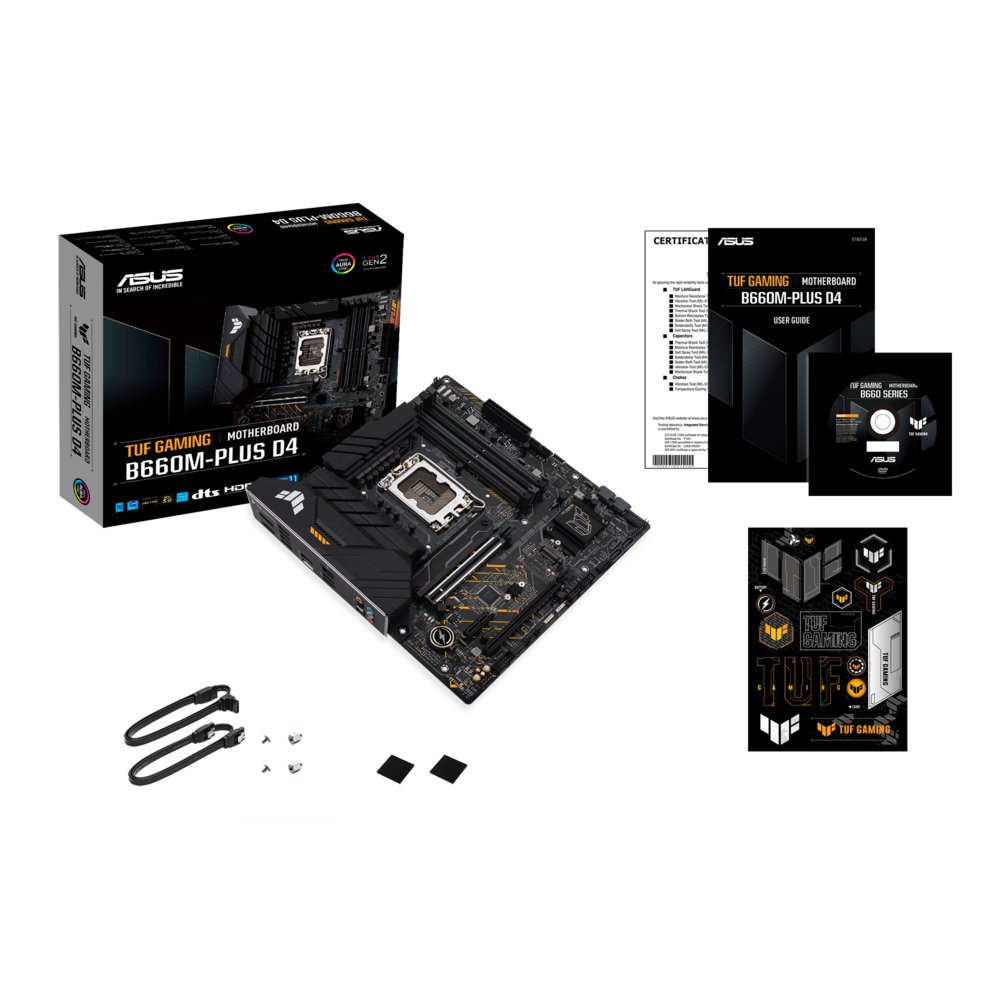 ASUS TUF GAMING B660M- PLUS D4 Intel B660 LGA 1700 micro ATX – 5