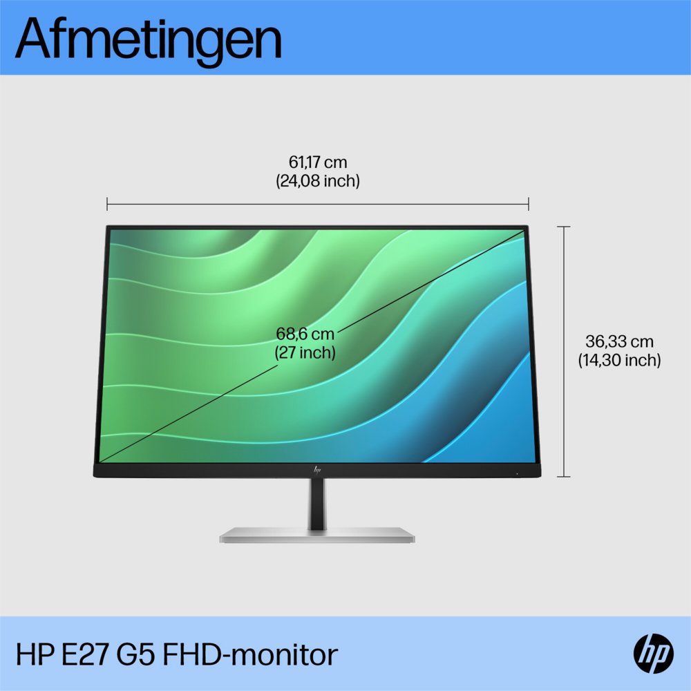 MON HP E27 G5 27Inch IPS 75HZ HDMI DP – 4