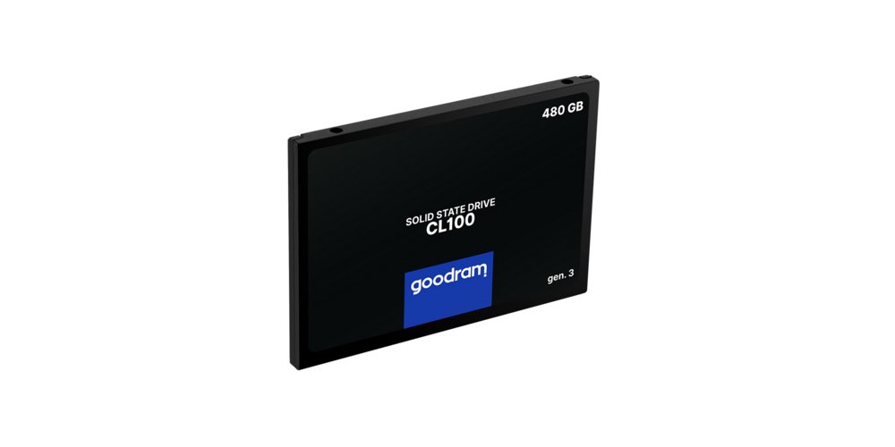 Goodram CL100 Gen 3 2.5″ 480 GB SATA III 3D TLC NAND – 0