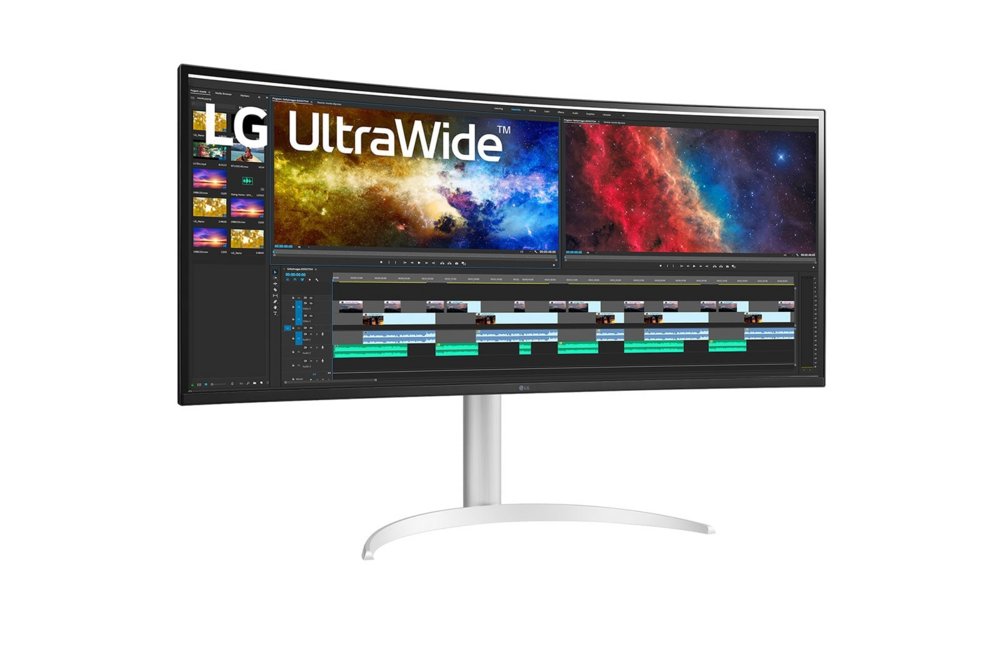 LG 38WP85C-W 96,5 cm (38″) 3840 x 1600 Pixels UltraWide Quad HD+ LED Wit – 2