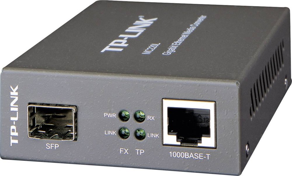 TP-LINK MC220L netwerk media converter 1000 Mbit/s – 0