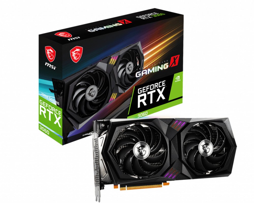 MSI GeForce RTX 3060 GAMING X 12G – 0