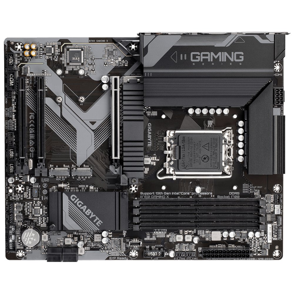 Gigabyte B760 GAMING X moederbord Intel B760 Express LGA 1700 ATX – 3