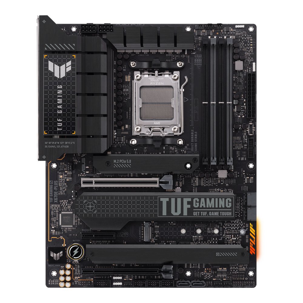 ASUS TUF GAMING X670E-PLUS AMD X670 Socket AM5 ATX – 1