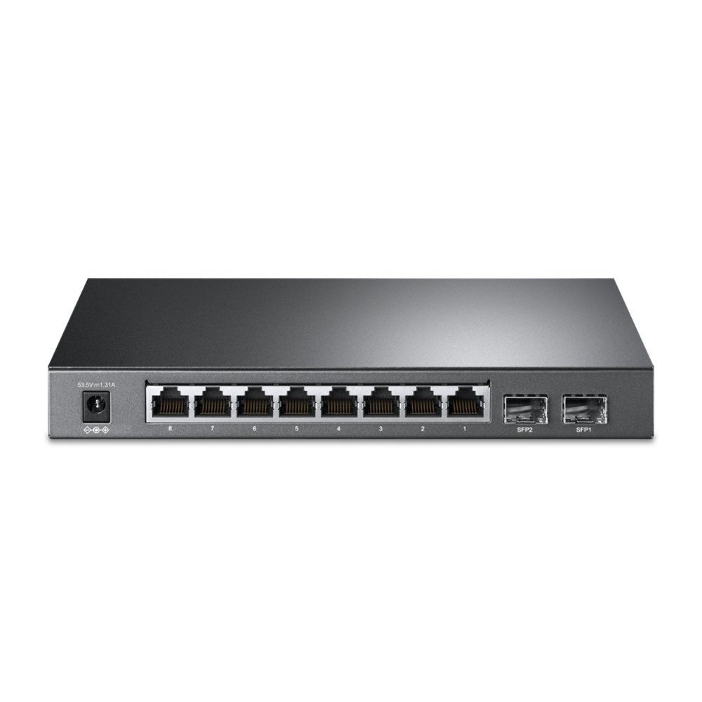 TP-LINK TL-SG2210P Managed L2 Gigabit Ethernet (10/100/1000) Power over Ethernet (PoE) Zwart – 0