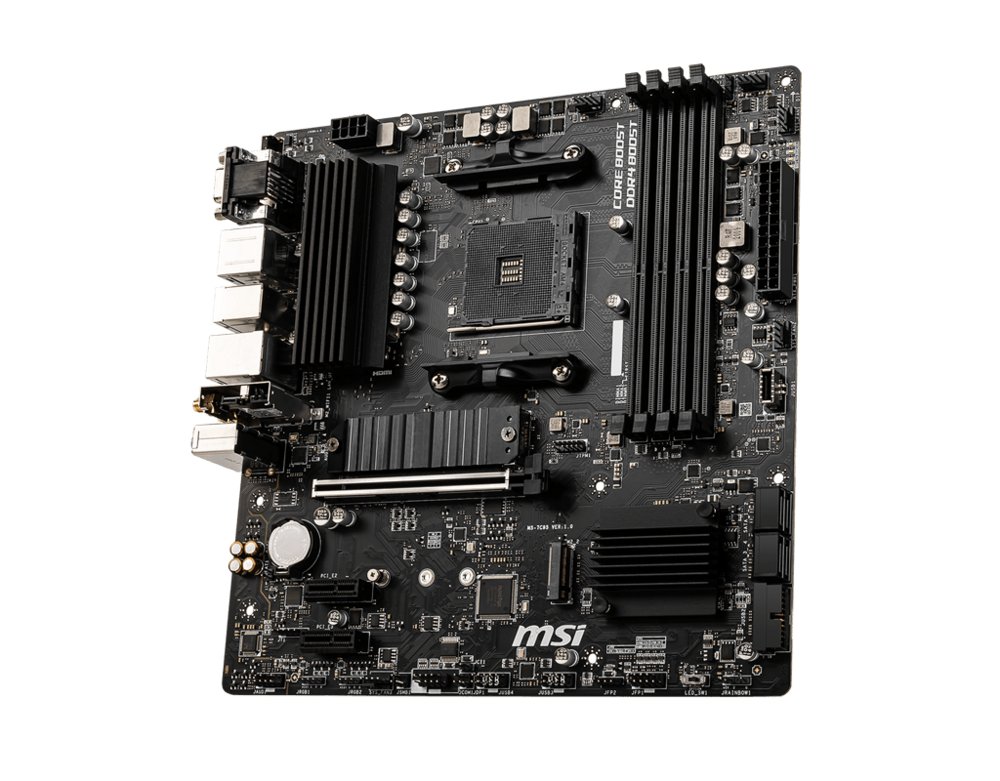 MSI B550M PRO-VDH WIFI moederbord AMD B550 Socket AM4 micro ATX – 2