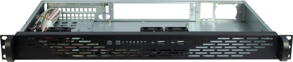 Inter-Tech 1U K-125L mini ITX Grijs – 2