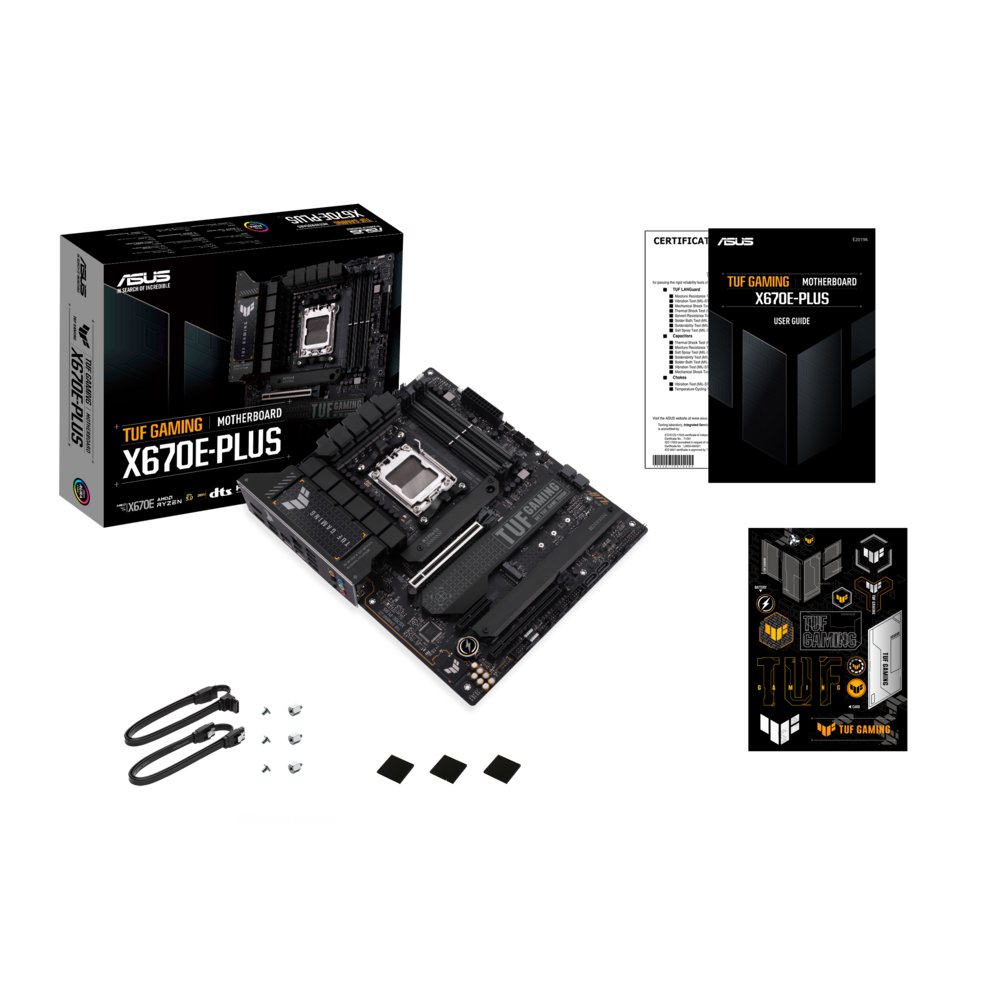 ASUS TUF GAMING X670E-PLUS AMD X670 Socket AM5 ATX – 13