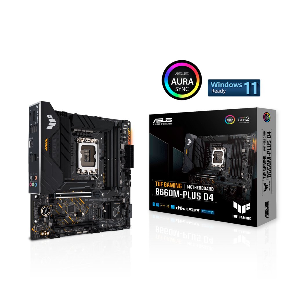 ASUS TUF GAMING B660M- PLUS D4 Intel B660 LGA 1700 micro ATX – 7