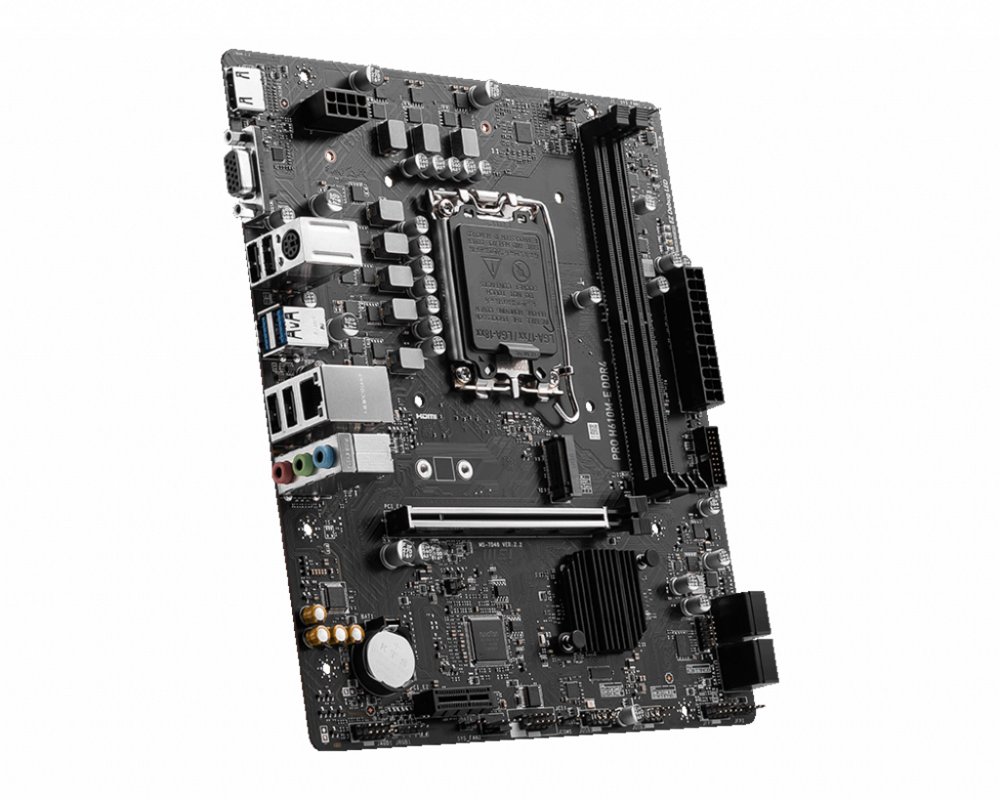 MSI PRO H610M-E DDR4 moederbord Intel H610 LGA 1700 micro ATX – 3