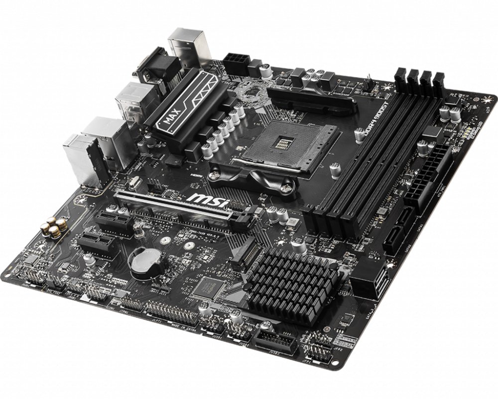 MB MSI B450M Pro-VDH / Am4 / B450 / 4xDDR4 / Micro-ATX – 6