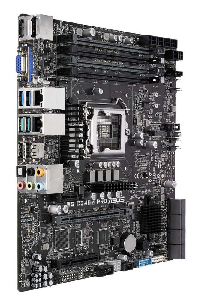 ASUS WS C246M PRO Intel C246 LGA 1151 (Socket H4) micro ATX – 4