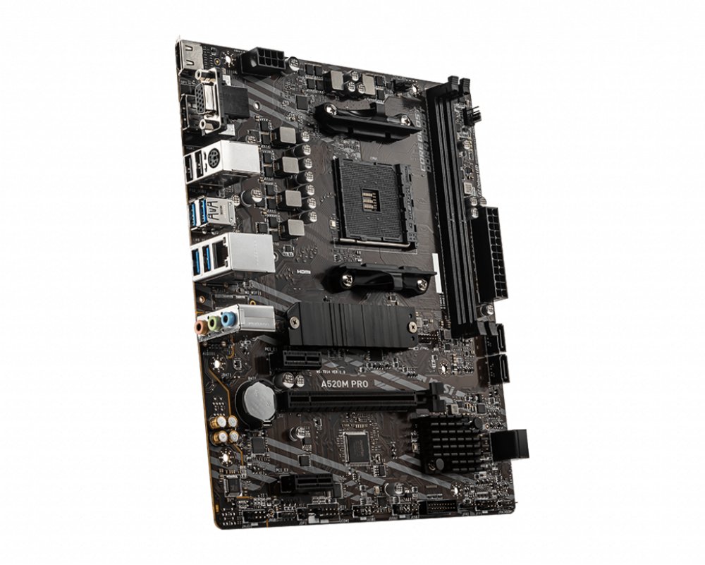 MSI A520M PRO moederbord AMD A520 Socket AM4 micro ATX – 2