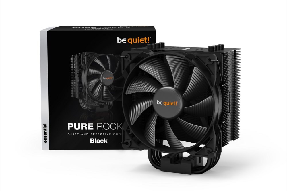 be quiet! Pure Rock 2 Processor Koelset 12 cm Zwart 1 stuk(s) – 3