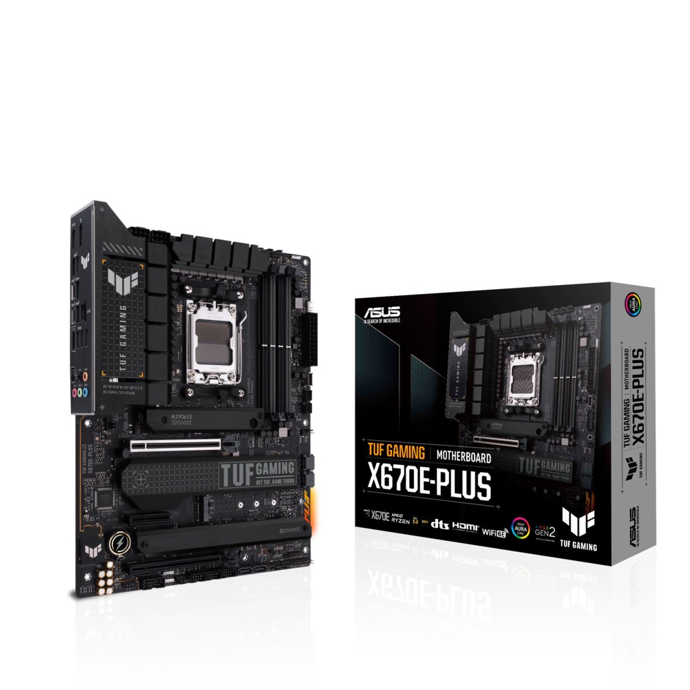 ASUS TUF GAMING X670E-PLUS AMD X670 Socket AM5 ATX – 5