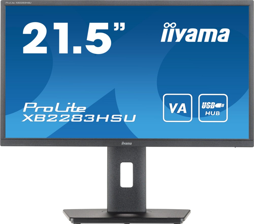 iiyama ProLite XB2283HSU-B1 computer monitor 54,6 cm (21.5″) 1920 x 1080 Pixels Full HD LED Zwart – 0
