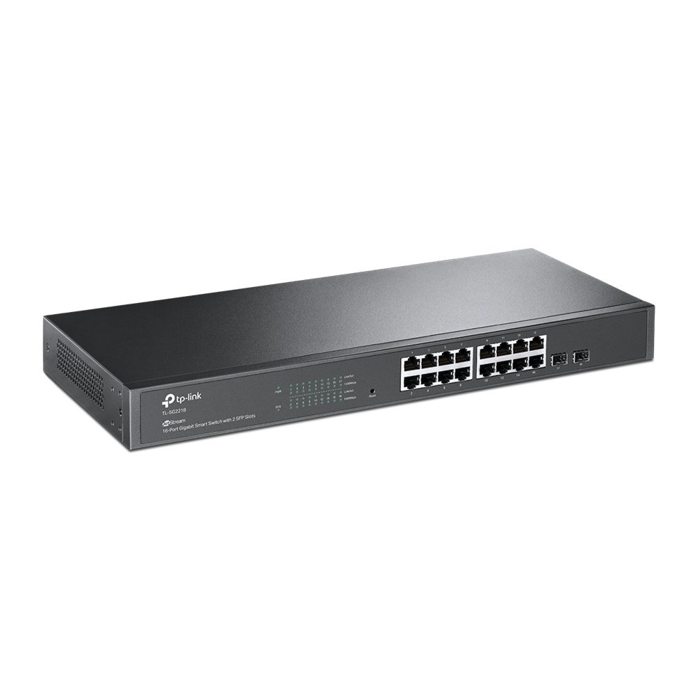 TP-LINK TL-SG2218 netwerk-switch Managed L2/L2+ Gigabit Ethernet (10/100/1000) Zwart – 2
