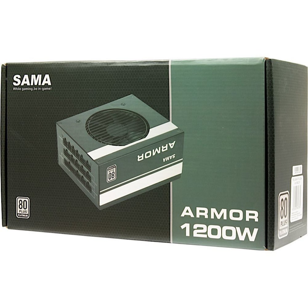 Inter-Tech SAMA FTX-1200-A ARMOR power supply unit 1200 W 20+4 pin ATX ATX Zwart – 4
