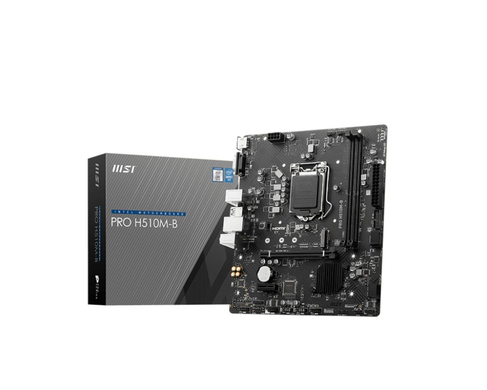 MSI PRO H510M-B moederbord Intel H470 LGA 1200 (Socket H5) micro ATX – 0