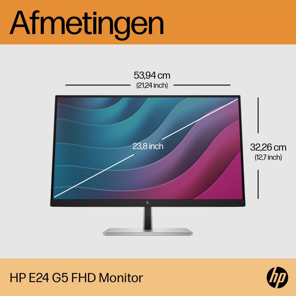 MON HP E24 G5 23.8 Inch 1920×1080 (Full HD) IPS 75HZ DP HDMI – 10