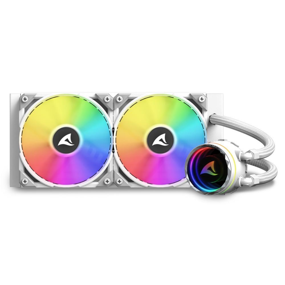 Sharkoon S80 White RGB AIO – 8