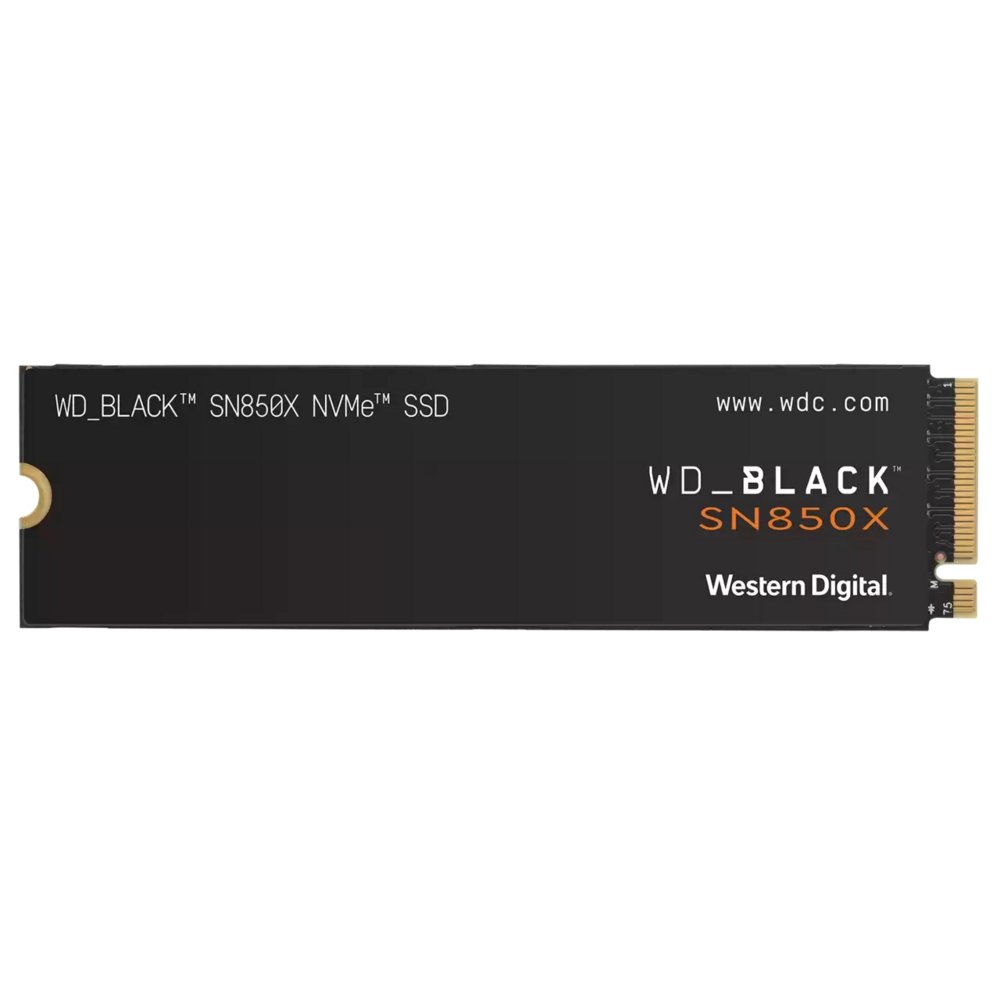 Western Digital Black SN850X M.2 1000 GB PCI Express 4.0 NVMe – 0