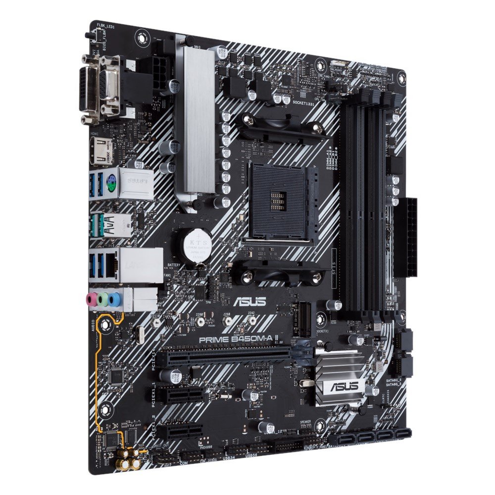 ASUS PRIME B450M-A II AMD B450 Socket AM4 micro ATX – 1