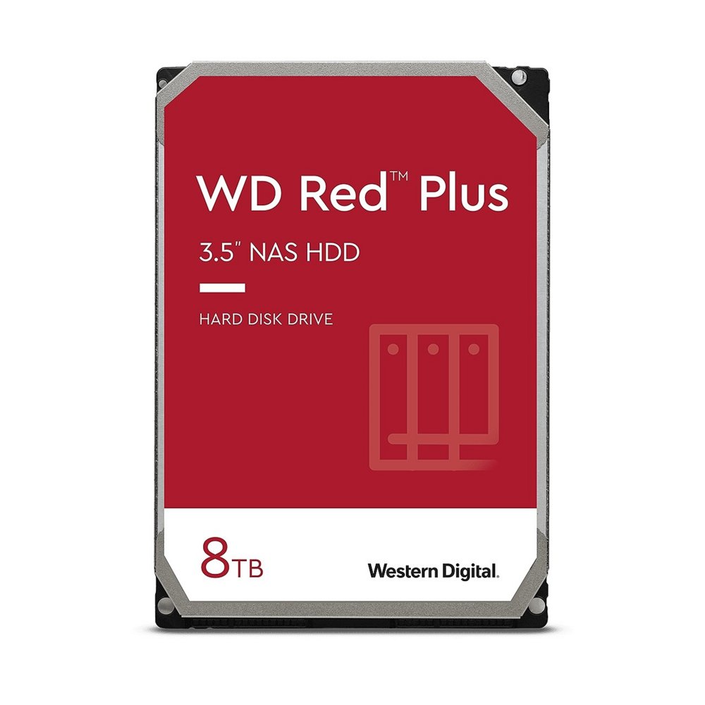 Western Digital Red Plus 3.5″ 8000 GB SATA III – 0
