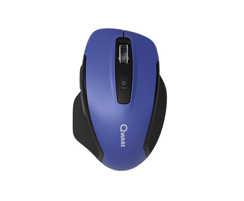 QWARE Wireless Mouse Glasgow Blauw – 0