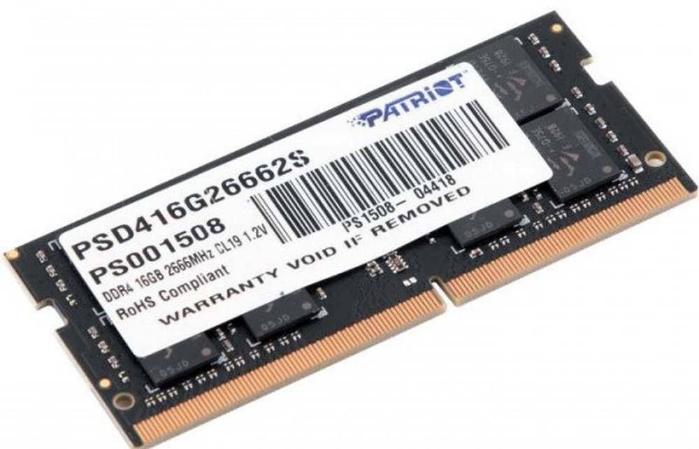 MEM Patriot Signature 16GB SODIMM / DDR4 / 2666 MHz – 0