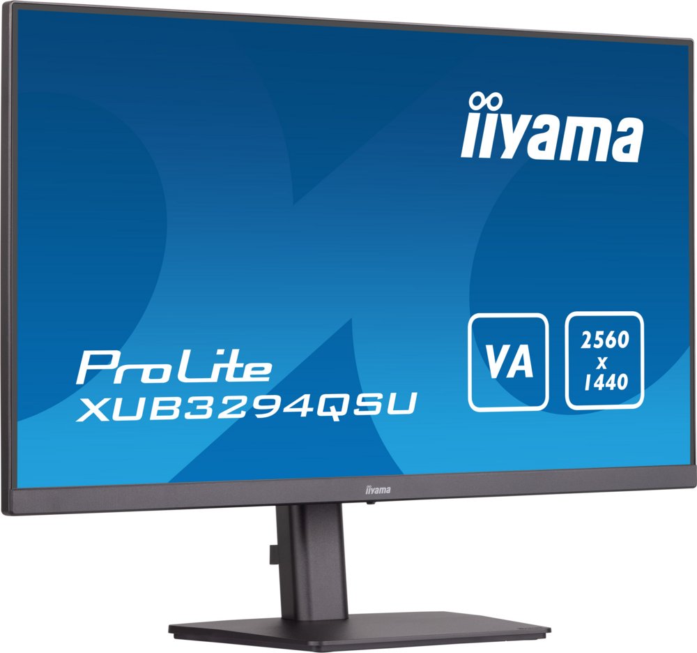iiyama ProLite XUB3294QSU-B1 computer monitor 80 cm (31.5″) 2560 x 1440 Pixels Wide Quad HD LCD Zwart – 3