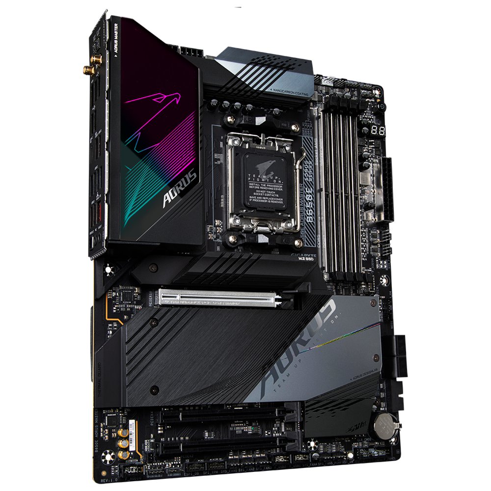 Gigabyte B650E AORUS MASTER (rev. 1.0) AMD B650 Socket AM5 ATX – 3