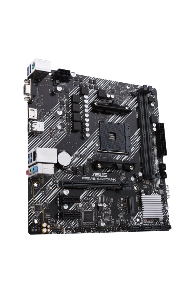 ASUS PRIME A520M-K AMD A520 micro ATX – 3