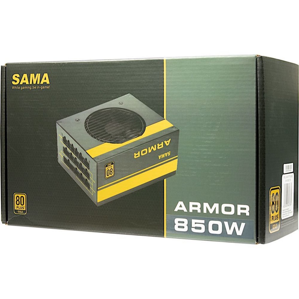 Inter-Tech SAMA FTX-850-B ARMOR power supply unit 850 W 20+4 pin ATX ATX Zwart – 4