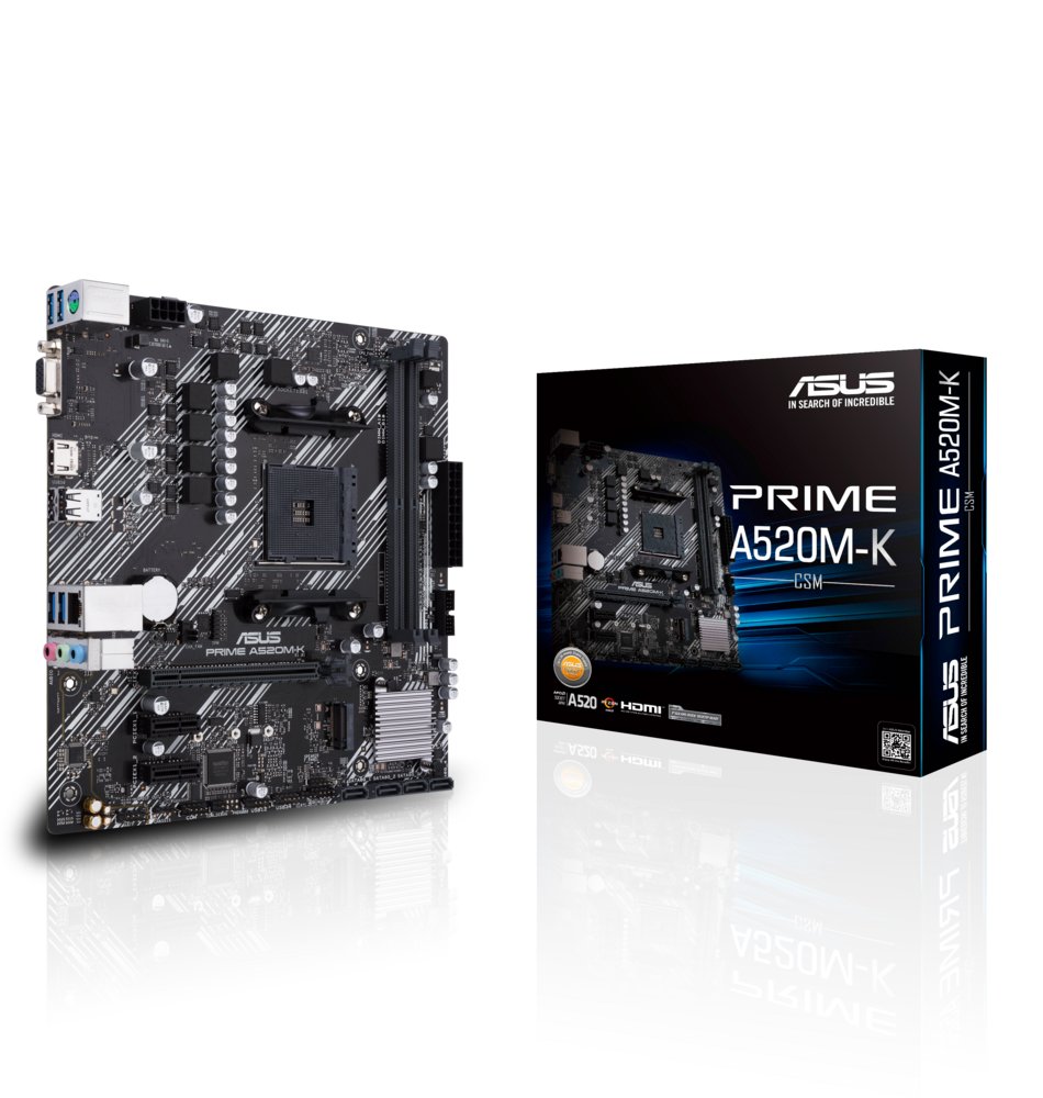 ASUS PRIME A520M-K AMD A520 micro ATX – 5