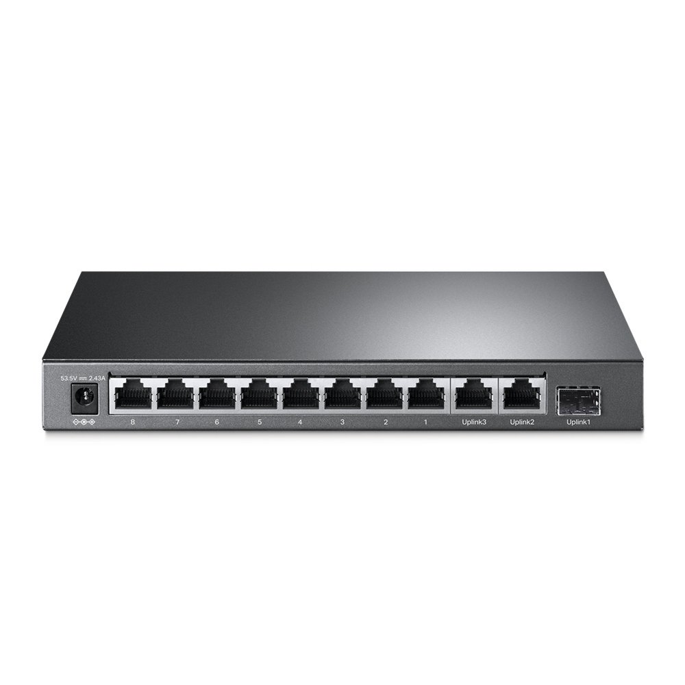 TP-LINK TL-SG1210MP netwerk-switch Unmanaged Gigabit Ethernet (10/100/1000) Power over Ethernet (PoE) Zwart – 3