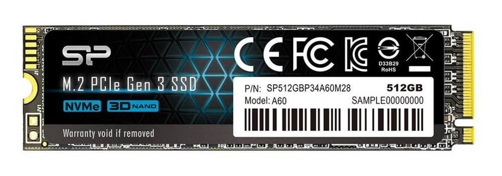 Silicon Power P34A60 M.2 512 GB PCI Express SLC NVMe – 0