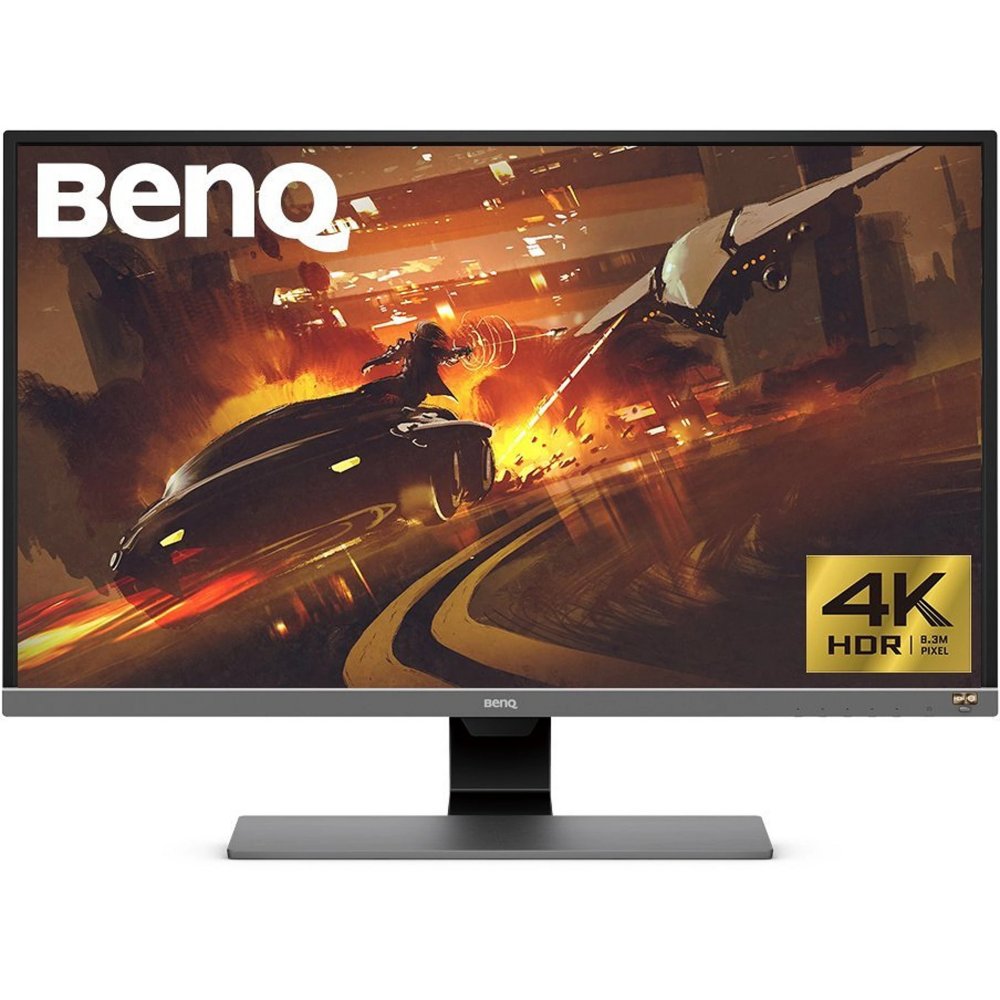 BenQ/ EW3270U 80 cm (31.5″) 3840 x 2160 Pixels 4K Ultra HD LED Zwart, Grijs, Metallic – 0