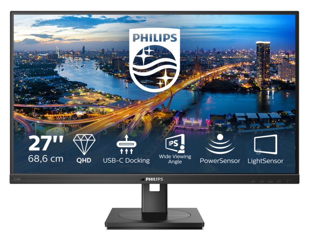 Philips 276B1/00 computer monitor 68,6 cm (27″) 2560 x 1440 Pixels – 0