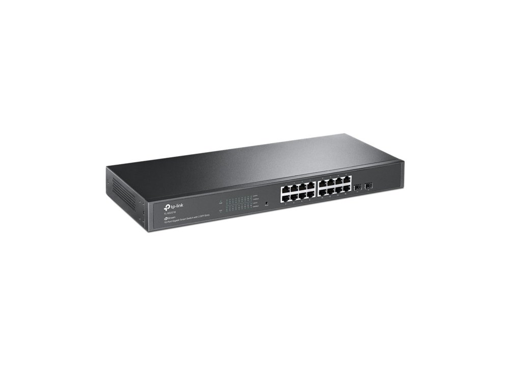 TP-LINK TL-SG2218 netwerk-switch Managed L2/L2+ Gigabit Ethernet (10/100/1000) Zwart – 0