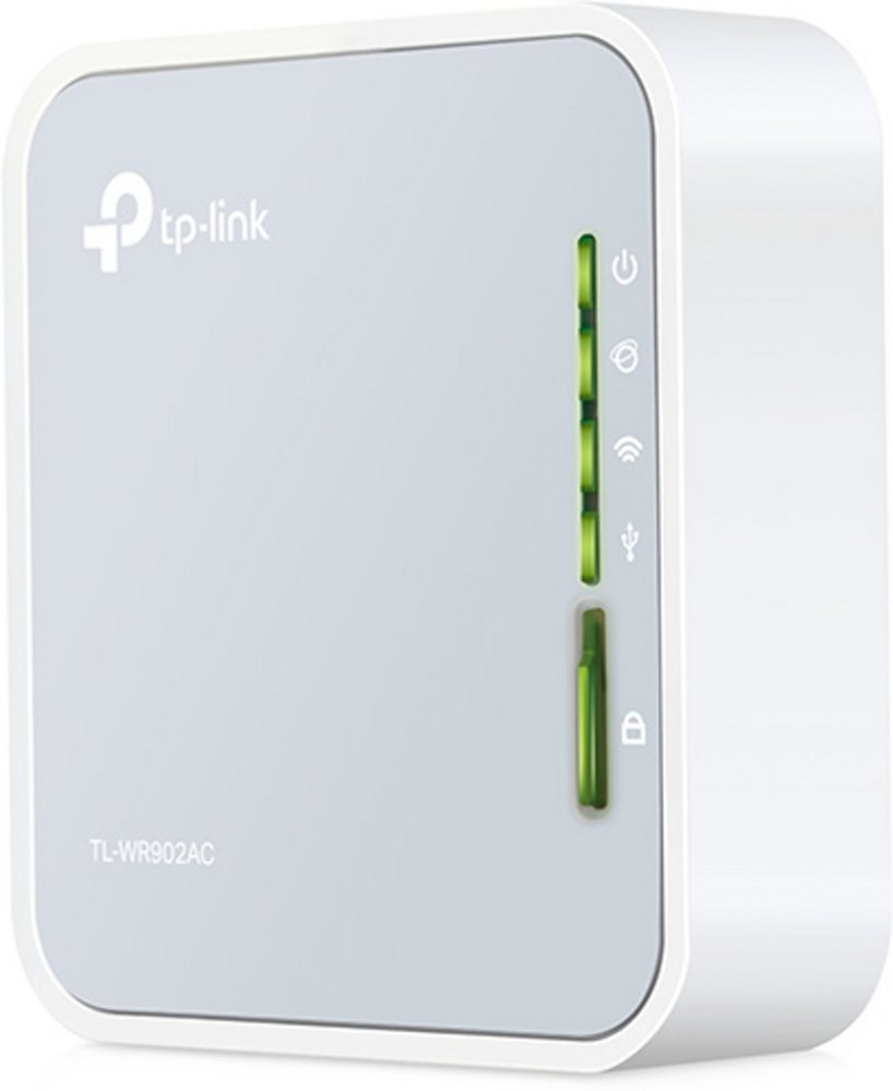 TP-LINK TL-WR902AC draadloze router Fast Ethernet Dual-band (2.4 GHz / 5 GHz) 3G 4G Wit – 0