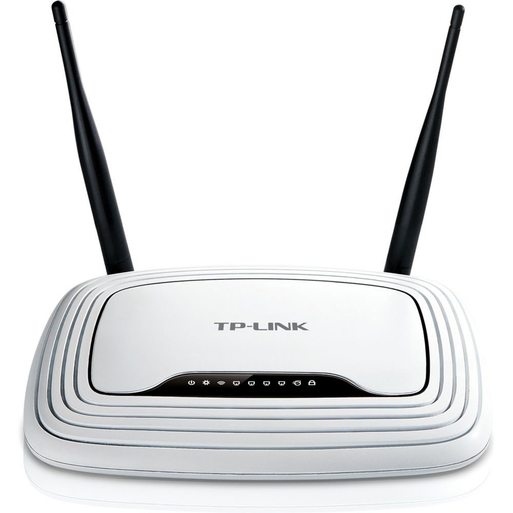 TP-LINK TL-WR841N draadloze router Fast Ethernet Single-band (2.4 GHz) Zwart, Wit – 0