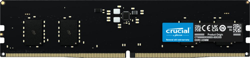 Crucial 8GB (1x8GB) DDR5-5600 CL46 RAM Arbeitsspeicher geheugenmodule 5600 MHz ECC – 0