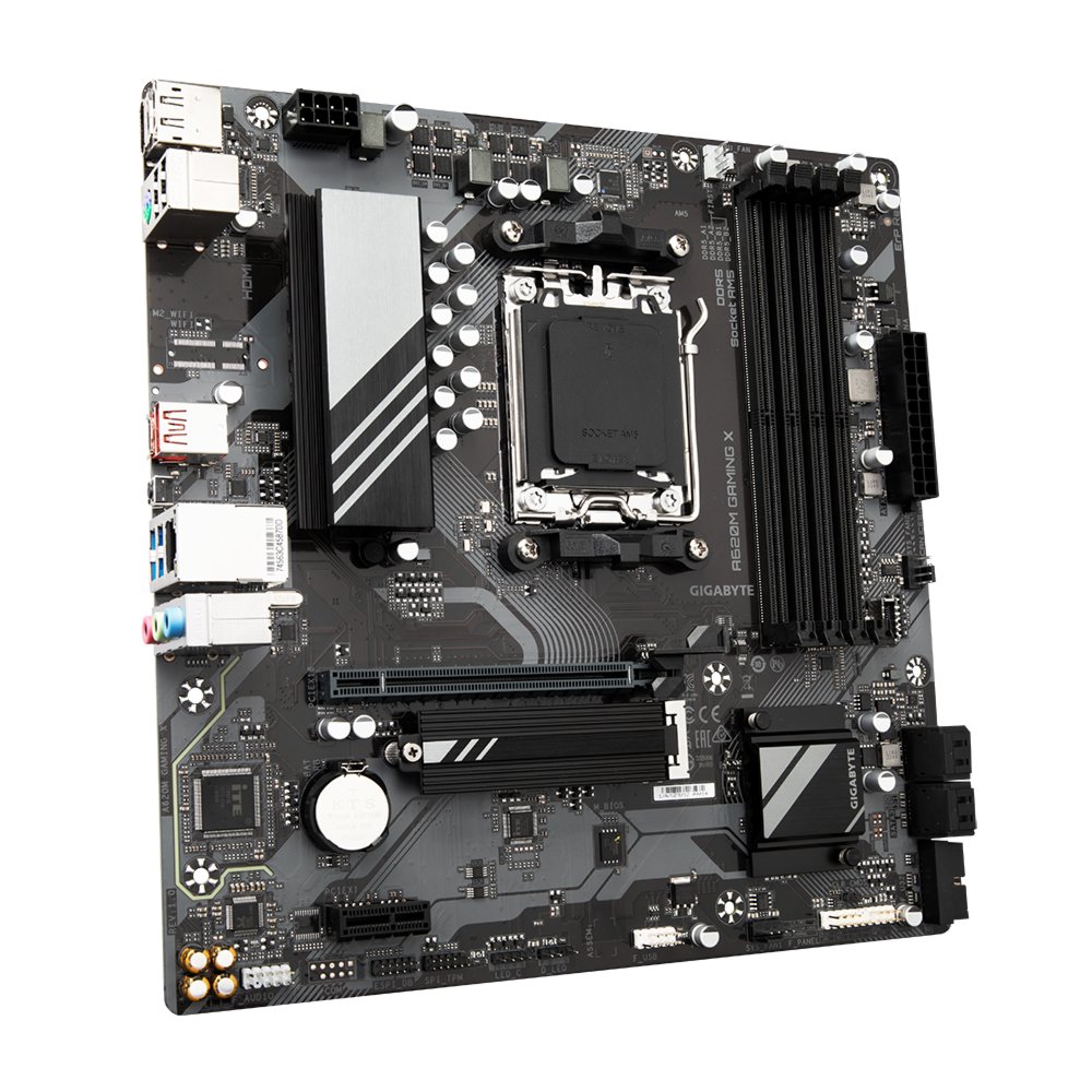 Gigabyte A620M GAMING X moederbord AMD A620 Socket AM5 micro ATX – 1